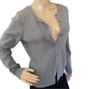 Croft & Barrow Grey Cardigan